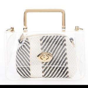 aldo clear purse